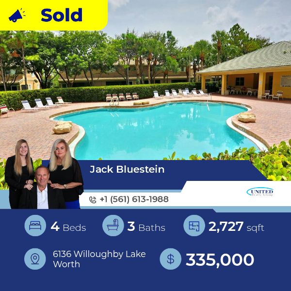 This SingleFamilyResidence at 61 36 Willoughby Lake Worth has just been sold